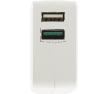 Ewent EW1233 2-Poorts USB Lader 4A met Quick Charge(TM) 3.0