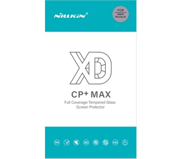 Nillkin FullFace Tempered Glass XD CP+MAX - Apple iPhone XR (6.1'') - Zwart