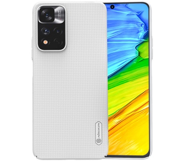 Nillkin Frosted Shield Back Case - Xiaomi Redmi Note 11 Pro - Wit Wit