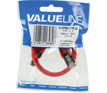 ValueLine 0.25m Cat6 FTP