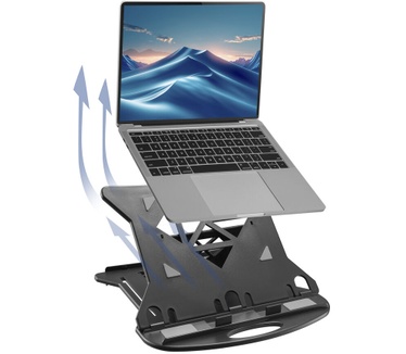 ACT Laptopstandaard, inklapbaar, hoogte verstelbaar in 7 standen