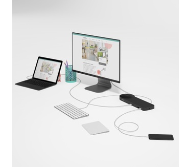 Dataflex Viewlite link USB-C docking station EUR - bureau 813