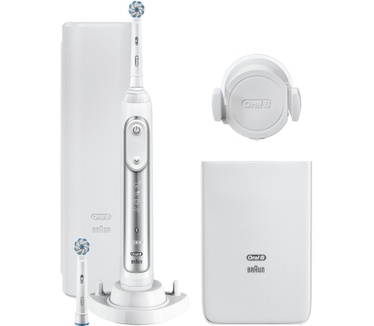 Oral-B Genius 8600 Elektrische Tandenborstel Zilver Powered By Braun