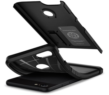Spigen Tough Armor Case  Zwart