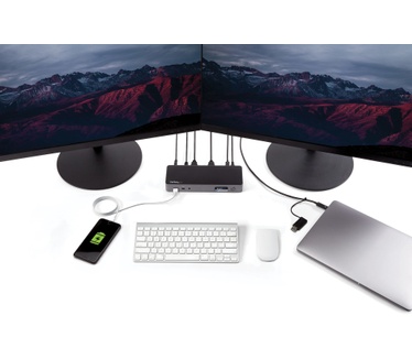 Startech.com Dual 4K universele laptop docking station - USB-C / USB 3.0 - 60W PD