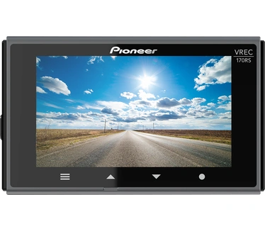 Pioneer VREC-170RS | Geavanceerde dashcam met Full HD-opname, brede kijkhoek van 139°, GPS en beveiligingsmodus