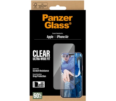PanzerGlass PanzerGlass® Screen Protector iPhone Air | Ultra-Wide Fit w. EasyAligner
