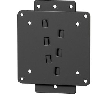 Mount Massive MNT 050 TV muurbeugel voor 25-66 cm (10-26 inch) televisie, stijf, max. 50 kg, Vesa max. 100 x 100, zwart