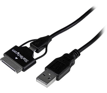 Startech.com 0,65 m lange Samsung Galaxy Tab-dockconnector of micro USB-naar-USB-combokabel