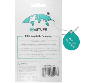 eStuff ES67160005 (iPhone 14) Zwart