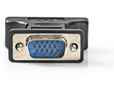 Nedis N CCGP32901BK - Adapter VGA-Stecker> DVI-I 24+ 5 Buchse Schwarz - Adapter - Digital/Daten