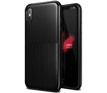 VRS Design Single Fit Apple iPhone X Hoesje Zwart