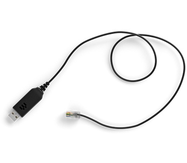 Sennheiser USB-RJ9 01 Zwart