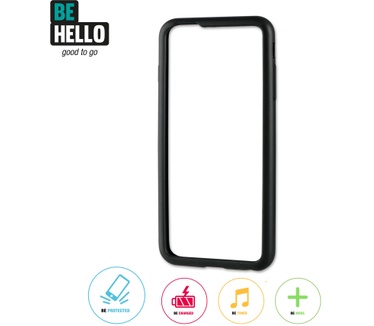 BeHello iPhone 5 / 5S / SE Bumper Case Black