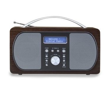 Soundmaster DAB600DBR DAB+ FM radio met voorkeuze zenders en wekfunctie