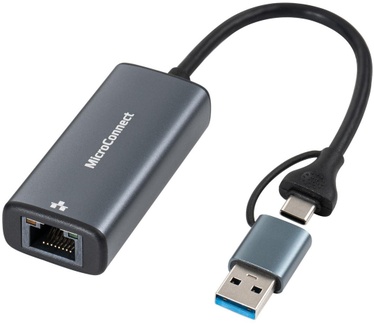 Microconnect MC-USBACNET2.5G Zwart