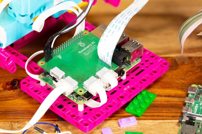Build HAT-uitbreiding van de Rasberry Pi