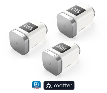 Bosch Smart radiator thermostat II [+M] 3-pack