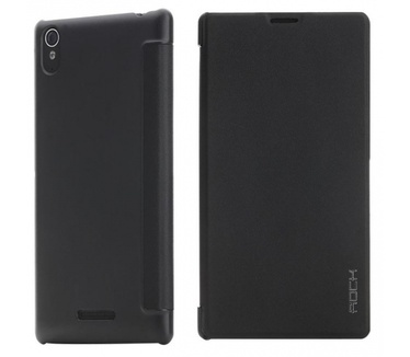 Sony Xperia T3 Smart Flip Cover (BELIEF Serie black)