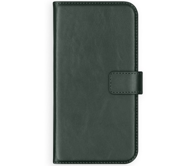 Selencia Echt Lederen Bookcase Samsung Galaxy M31 - Groen