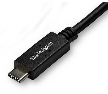 Startech.com 3 m USB-C naar DVI kabel 1920 x 1200 zwart