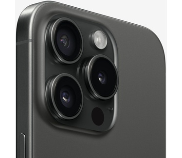 Apple iPhone 15 Pro, 128GB Titanium, Zwart