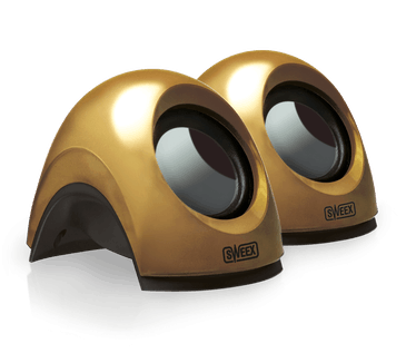 Sweex SP160 Notebook Speaker Set 2.0 Goud