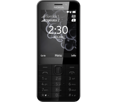 Nokia 230 Dual sim Zwart