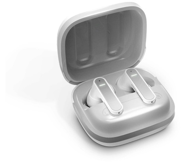 Energy Sistem Earphones True Wireless Travel 6 ANC Moon hoofdtelefoon (TWS, ANC, Long Battery Life, Quad Mic Voice Calls) - wit
