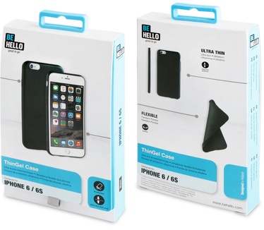 BeHello iPhone 6 / 6S ThinGel Case Black