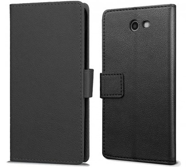 qMust Samsung Galaxy J7 (2017) Wallet Hoesje Zwart