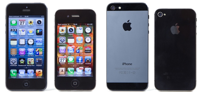 iPhone 5 versus iPhone 4S