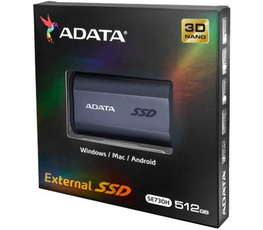 Adata SE730H 512GB Titanium