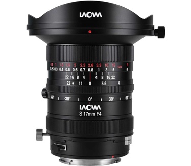 Laowa Vastbrandpuntsafstandslens 17 mm f/4 Zero-D Shift Zwart voor Canon RF-vatting