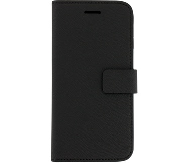 Mobiparts Saffiano Wallet Case Apple iPhone 7, iPhone 8 Black