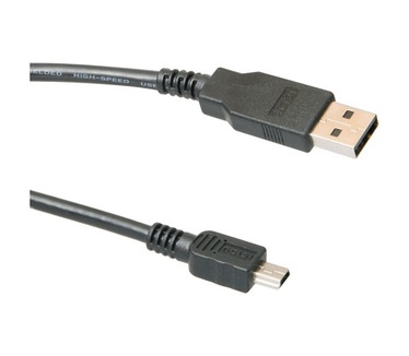 ICIDU USB 2.0 A - B Mini Kabel, 3m