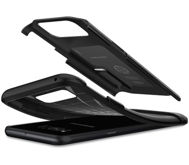 Spigen Slim Armor Samsung Galaxy S8 Plus Case - 571CS21122 Zwart