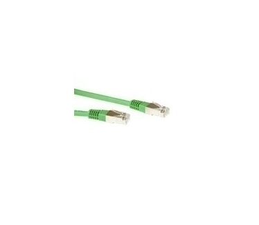 Intronics Patchcord SSTP Category 6 PIMF, Green 20.00M