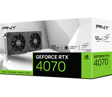PNY GeForce RTX 4070 12GB VERTO Dual Fan