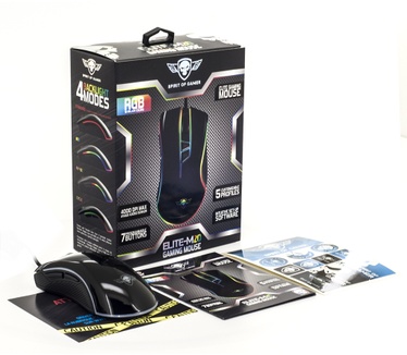 Spirit of Gamer Elite-M20 Zwart