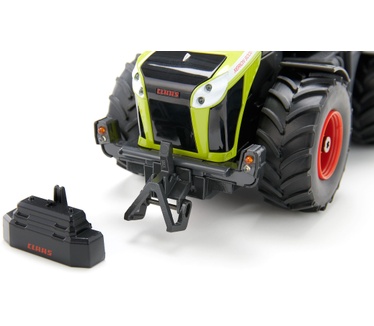 Siku Claas Xerion 5000 TRAC VC-tractor met speciale opdruk voor het 25-jarig jubileum van het model groen metaal,kunststof 1:32 op afstand bestuurbaar zonder afstandsbedieningsmodule besturing via Blu
