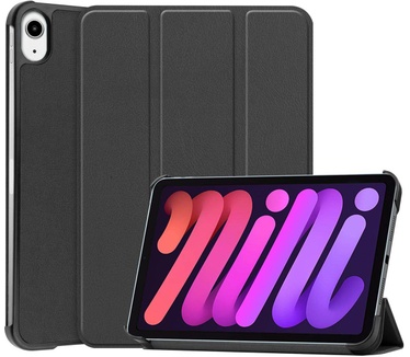 Accezz Trifold Bookcase iPad Mini 6 (2021) - Zwart