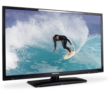 Medion LIFE ® P12237 31,5" LED TV incl. DVD-speler Zwart