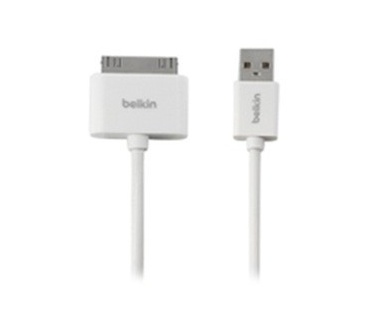 Belkin 30 pin Dock Connector naar USB kabel 3 meter - Wit