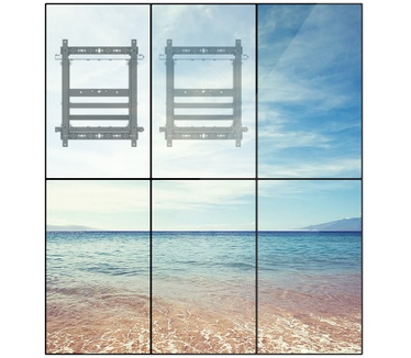 Equip 19"-55" Push-In Pop-Out TV Wall Mount Bracket