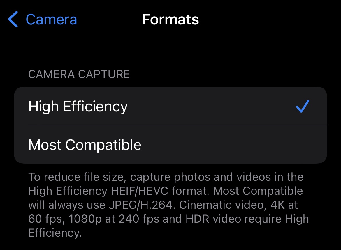 .HEIC naar .JPEG Macs en software GoT