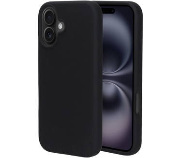 Mobiparts Silicone Cover Apple iPhone 16 Black
