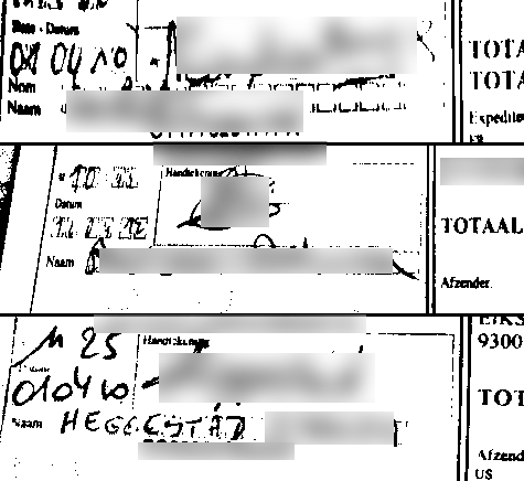 Handtekeningen BPOST